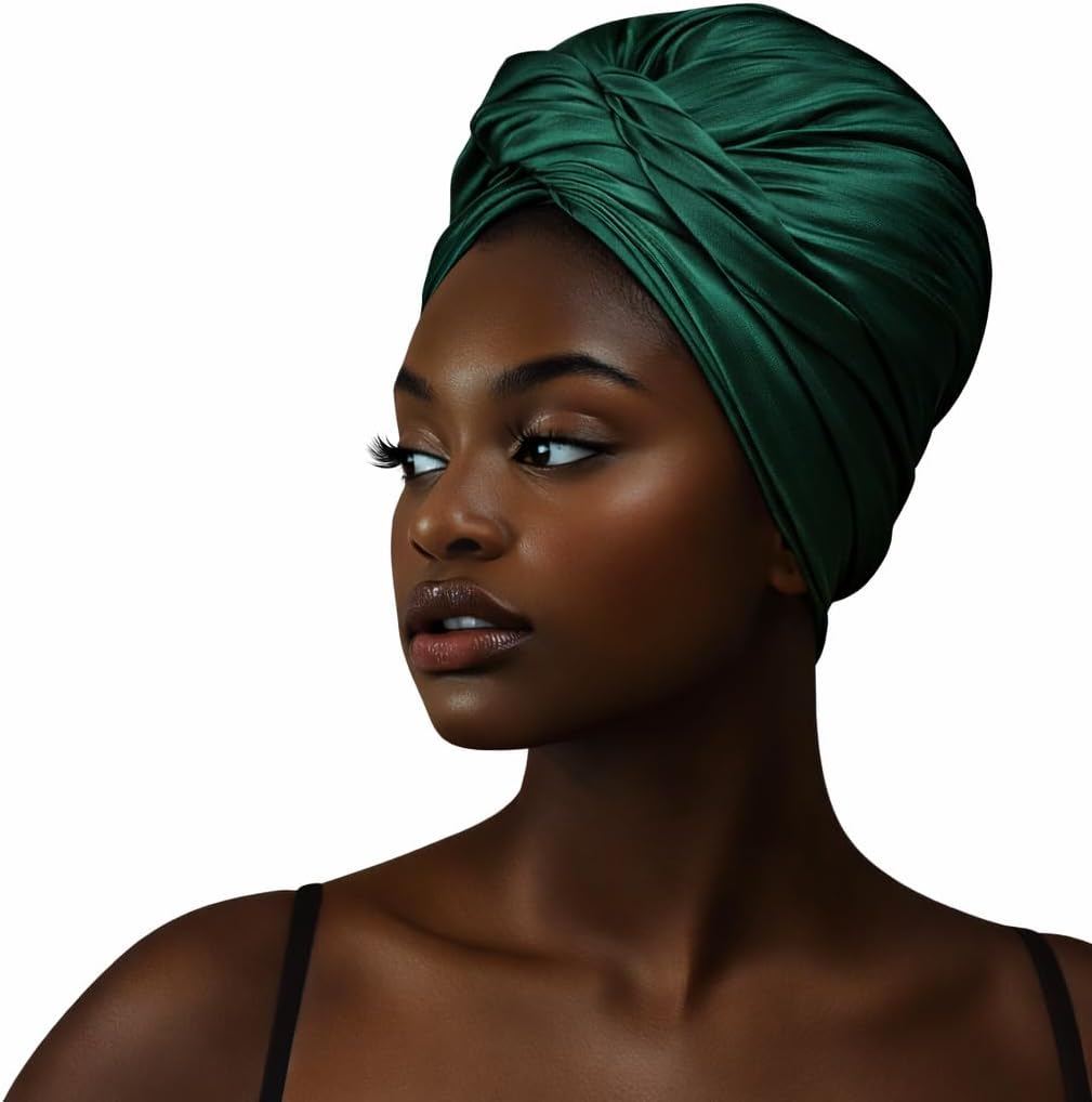 Swim Turban – Emerald