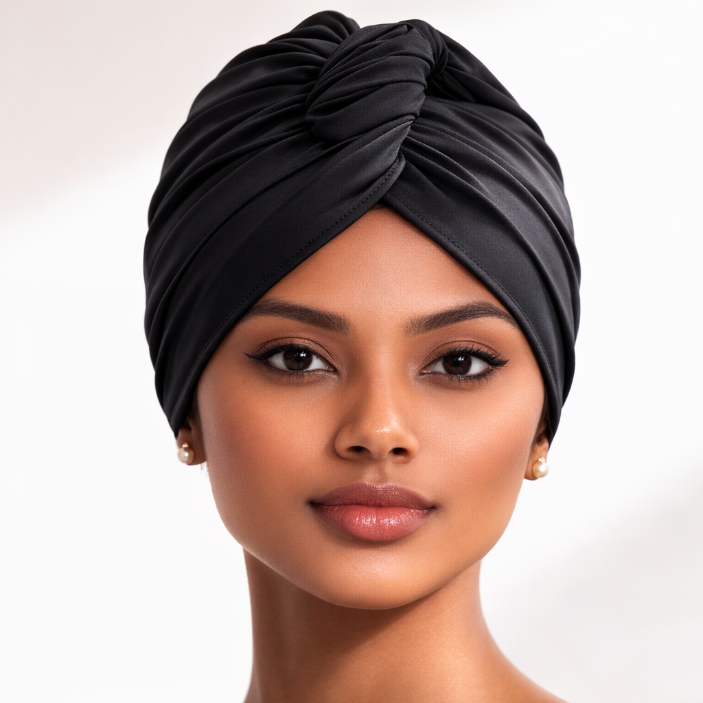 Swim Turban – Black