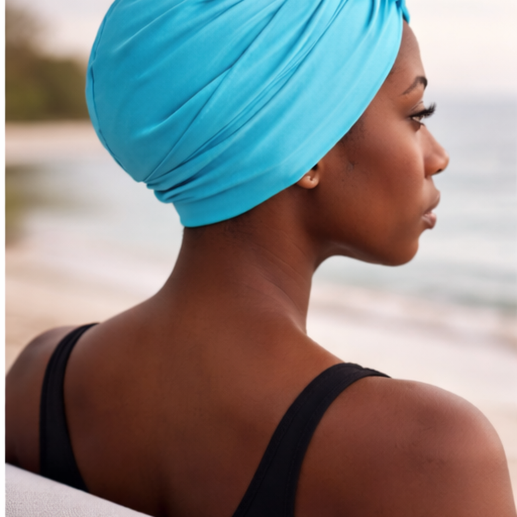 Swim Turban – Teal