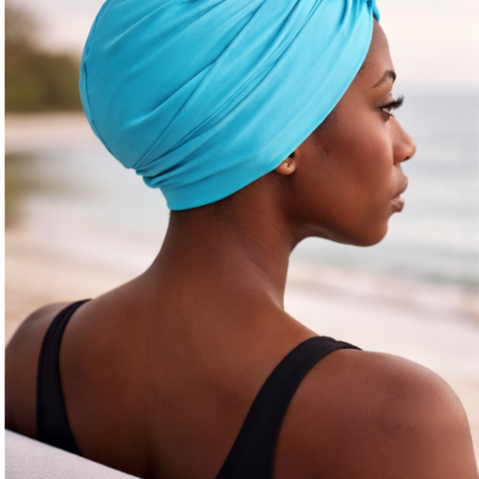 Swim Turban – Teal